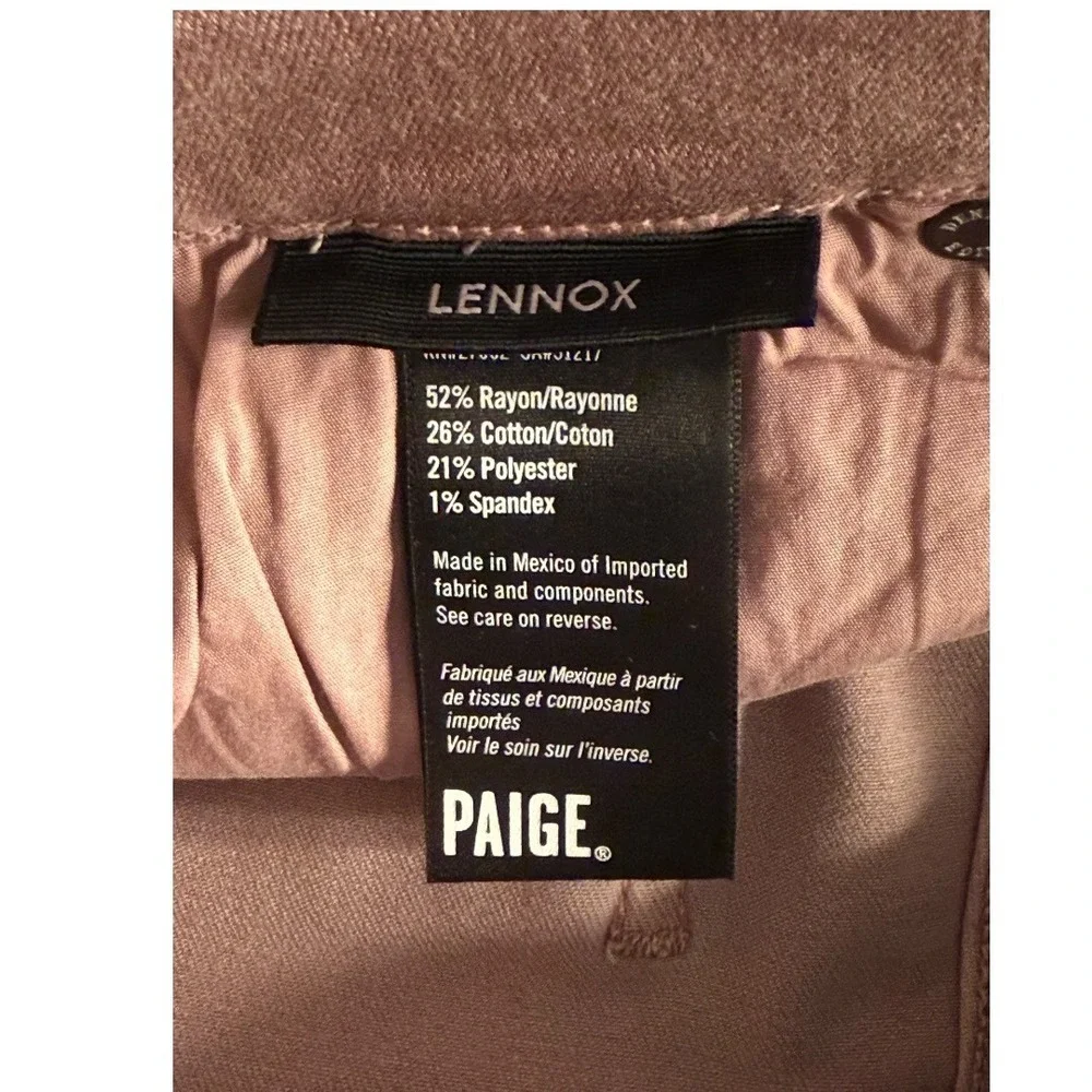 Paige Lennox Slim Fit Jeans 29 Vintage Twilight Haze Mauve Transcend NWT‎
